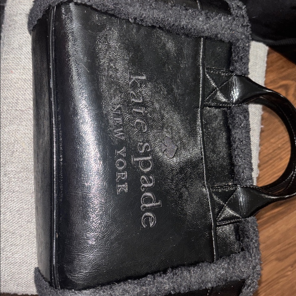 Kate Spade Black Leather Tote
